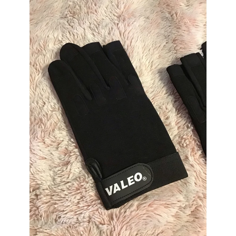 Women's VALEO Black & White XL Fitness Gloves